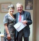 Ladies Singles Championship (Winner J. Bacon) Runner-up B. Hughesdon with F. Parkinson Men's Competition Secretary 
