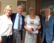 Mixed Triples Winners:P Dunn,T Harris,C Fellowes